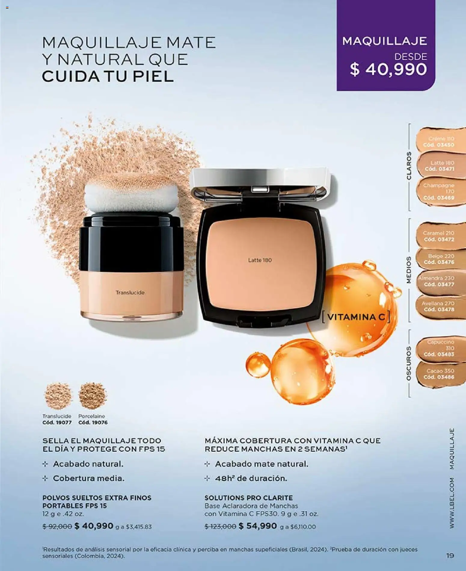 L'Bel revista - valida desde el 13.04.2026 | Página: 21 | Productos: Almendra, Maquillaje