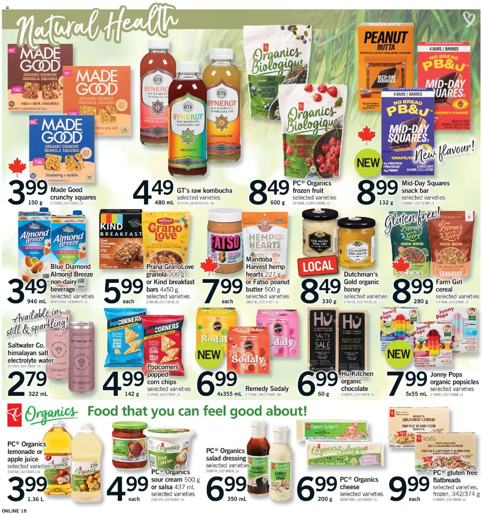 Fortinos flyer valid from Jul 16, 2026 | Page: 17 | Products: Chips, Cream, Salad, Cheese