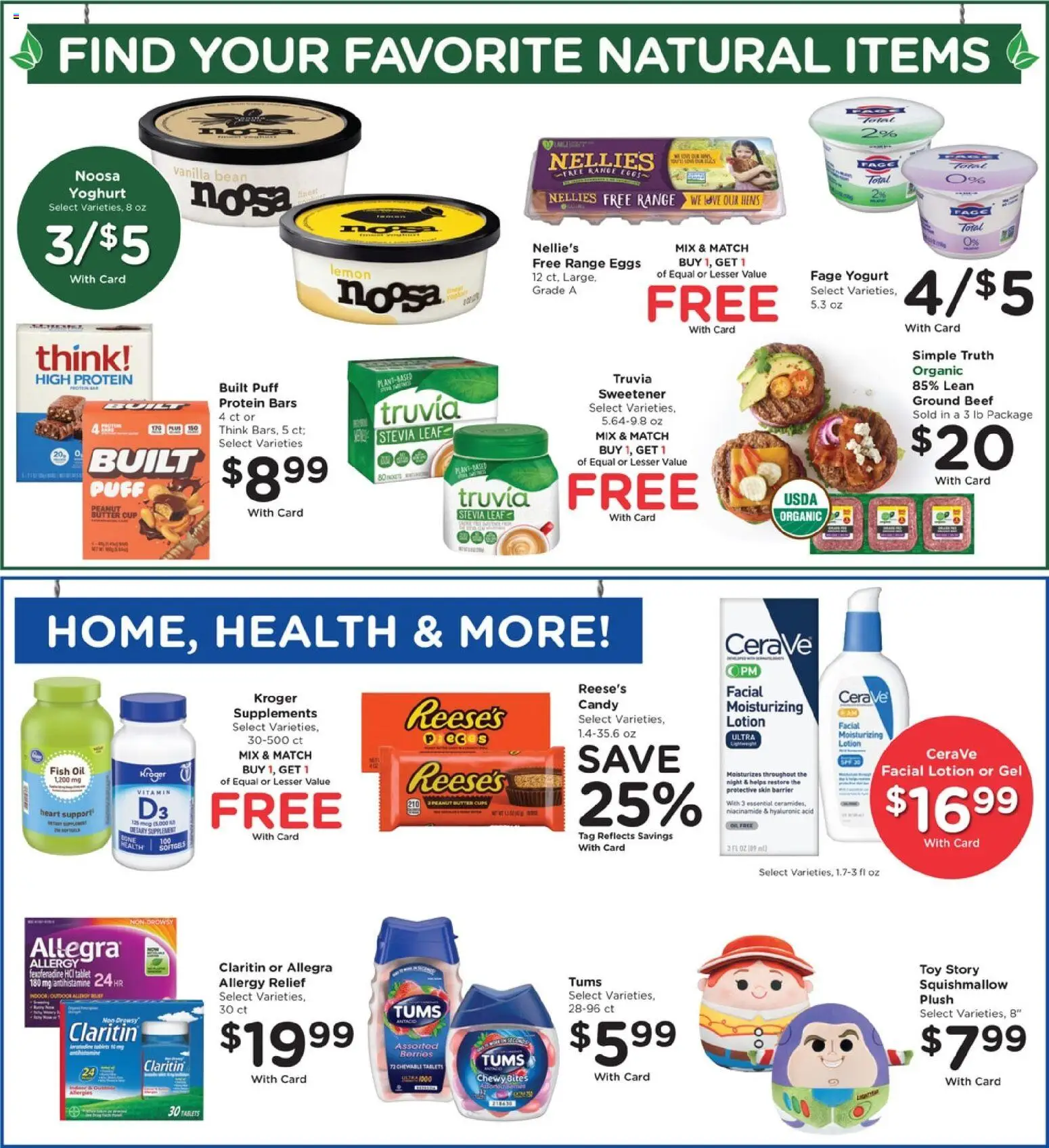 Pick ‘n Save Weekly Ad - valid from 10.06.2026 | Page: 9 | Products: Vitamin, Yogurt, Tablet, 2人掛けソファ