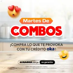 Vista previa de folleto Hiraoka - Martes De Combos de la Hiraoka válido desde 26.05.2026