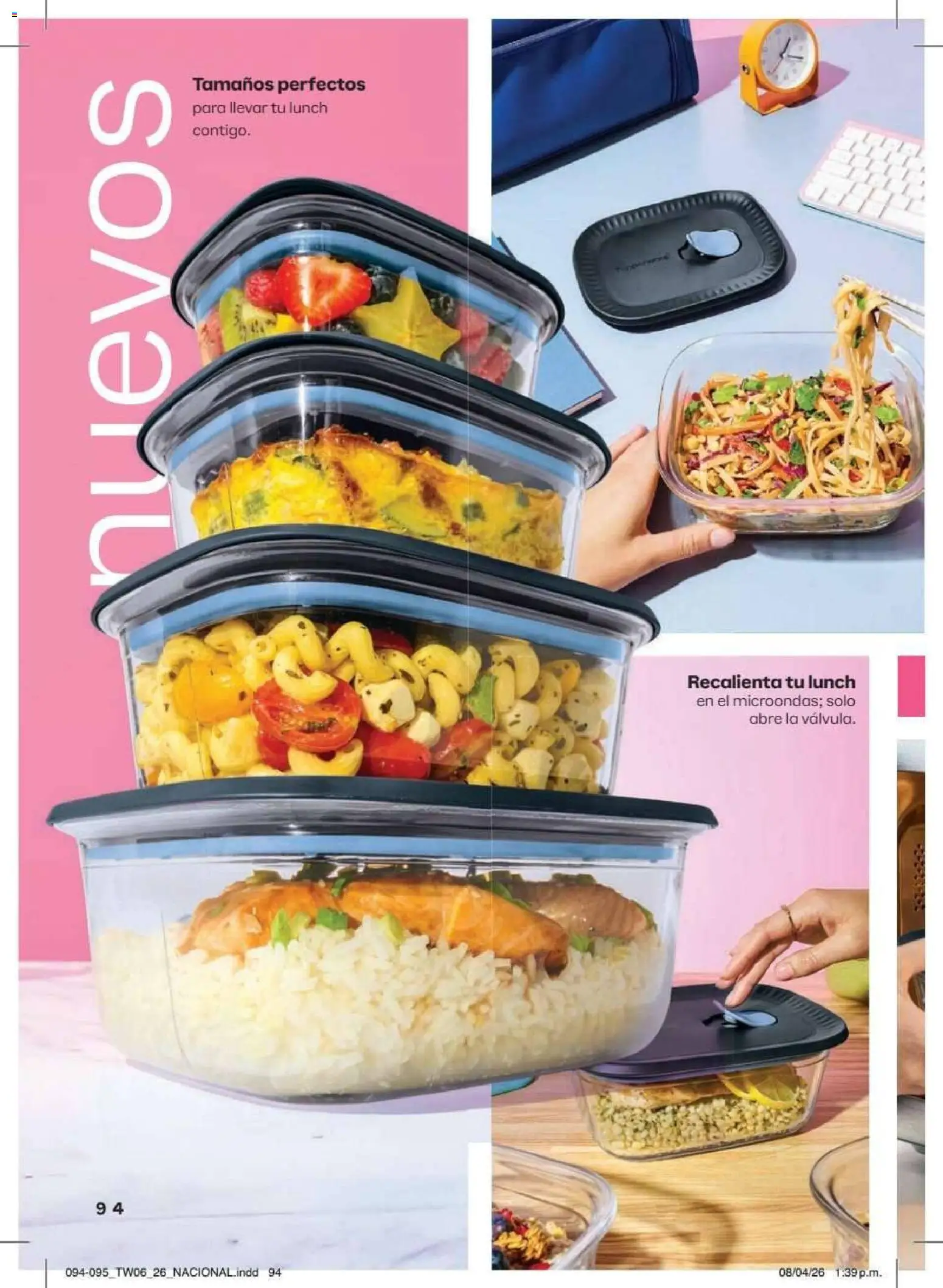 Nuevas ofertas de Tupperware válidas en toda la República Mexicana desde el 18/05/2026. ¡Encuentra las mejores ofertas en Tupperware catálogo! | Página: 94