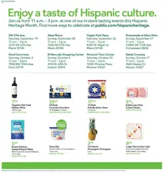 Preview of Publix weekly ads valid from 09/17/2026 | Page: 4 | Products: Wine, Pork, Cream, Cake