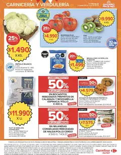 Vista previa Carrefour ofertas válido desde el 21/07/2026 | Página: 38 | Productos: Milanesa, Manzana, Repollo, Cerdo