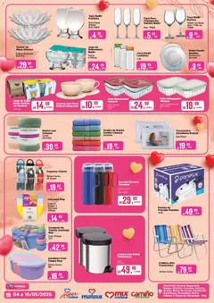 Mateus ofertas 2ª Edição Revista Mães - Pré-Visualização do folheto da loja Mateus, válido de 04.05.2026 | Página: 2 | Produtos: Cobertor, Cadeira, Garrafa térmica, Lixeira