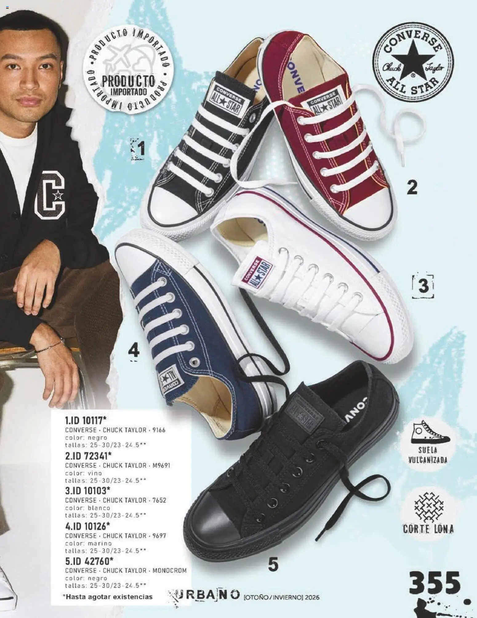 Nuevas ofertas de Price Shoes válidas en toda la República Mexicana desde el 31/07/2026. ¡Encuentra las mejores ofertas en Price Shoes catálogo Urbano! | Página: 355 | Productos: Lona, Vino