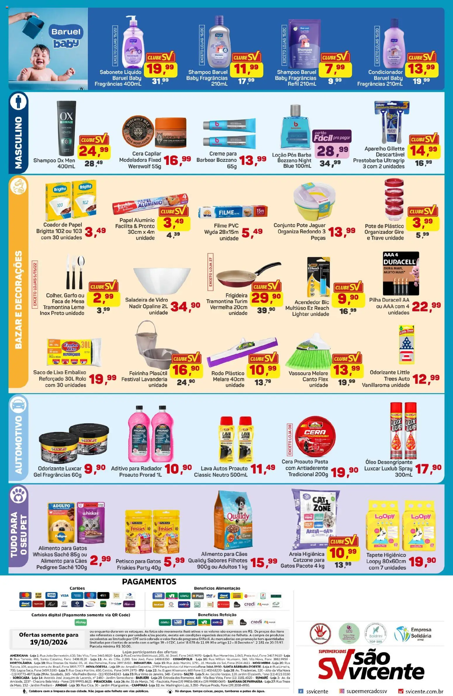 Supermercados São Vicente Folheto - válido de 19/10/2026 | Página: 2
