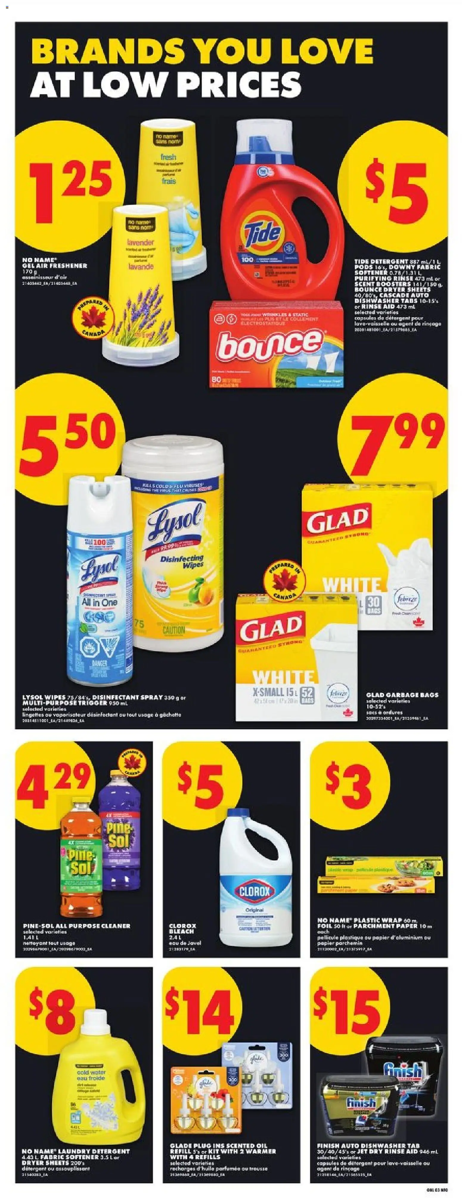No Frills flyer valid from 18.06.2026 | Page: 4 | Products: Dryer, Fabric softener, Detergent, Oil