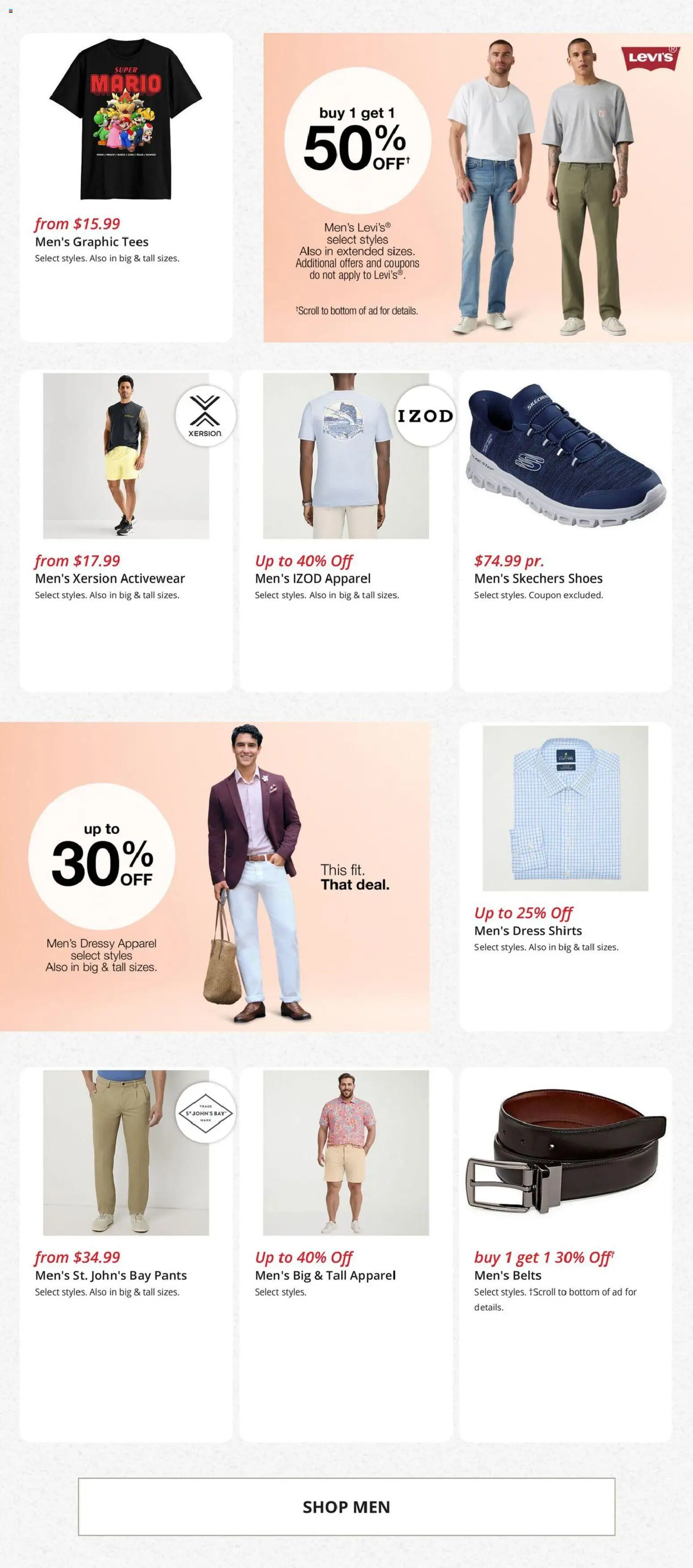 JCPenney Weekly Ad - valid from 08.06.2026 | Page: 3 | Products: Pants, Dress