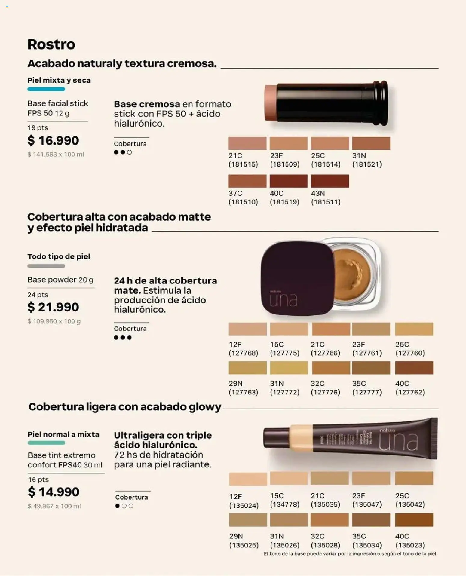 Natura catálogo │ válido desde el 15.09.2026 | Página: 85