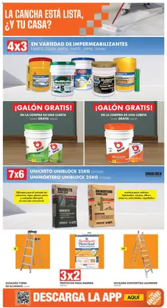 Vista previa de Home Depot catálogo, nuevo folleto de la tienda, válido en México a partir del 18/06/2026 | Página: 9 | Productos: Tijera, Mortero, Escalera