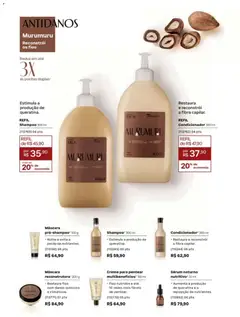 Catálogo Natura - Ciclo 12/2026 - Pré-Visualização do folheto da loja Natura, válido de 19/07/2026 | Página: 151 | Produtos: Condicionador, Sérum, Creme, Creme para pentear