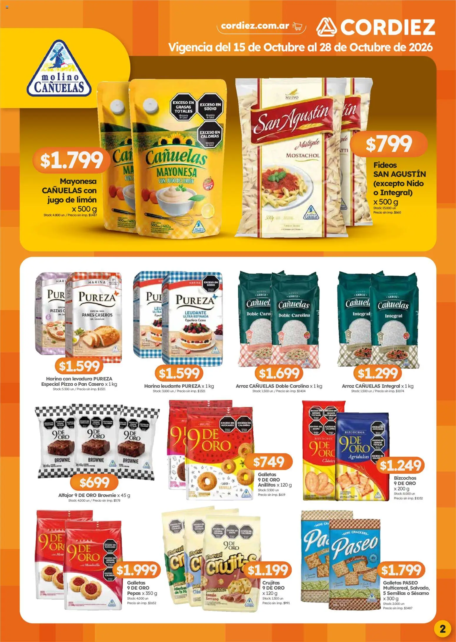 Cordiez - Marcas destacadas │ válido desde el 15/10/2026 | Página: 2