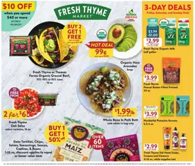 Preview of Fresh Thyme weekly ads valid from 09/16/2026 | Page: 2
