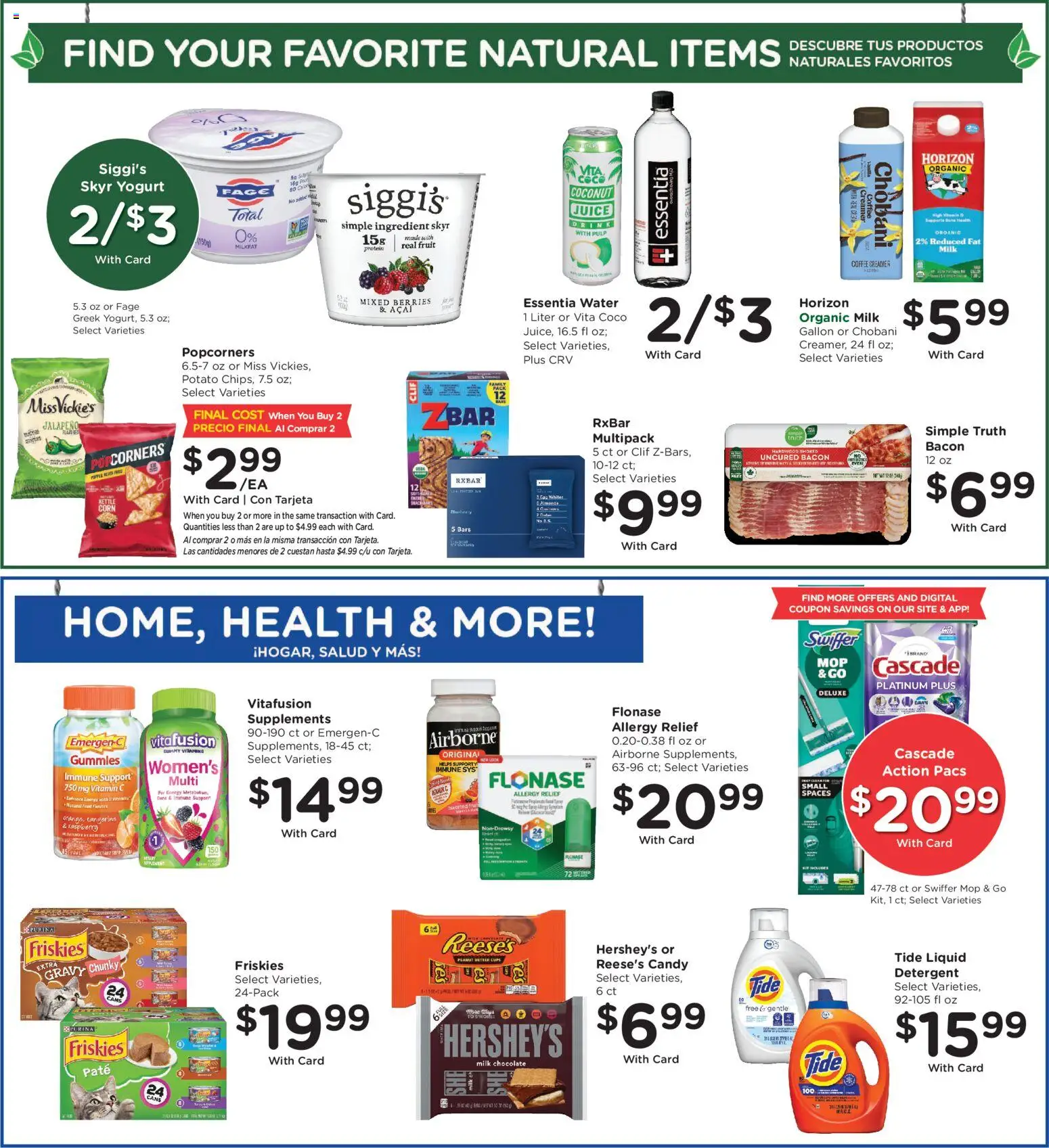 Ralphs Weekly Ad - valid from 08/05/2026 | Page: 9 | Products: Berries, Yogurt, Chocolate, Water