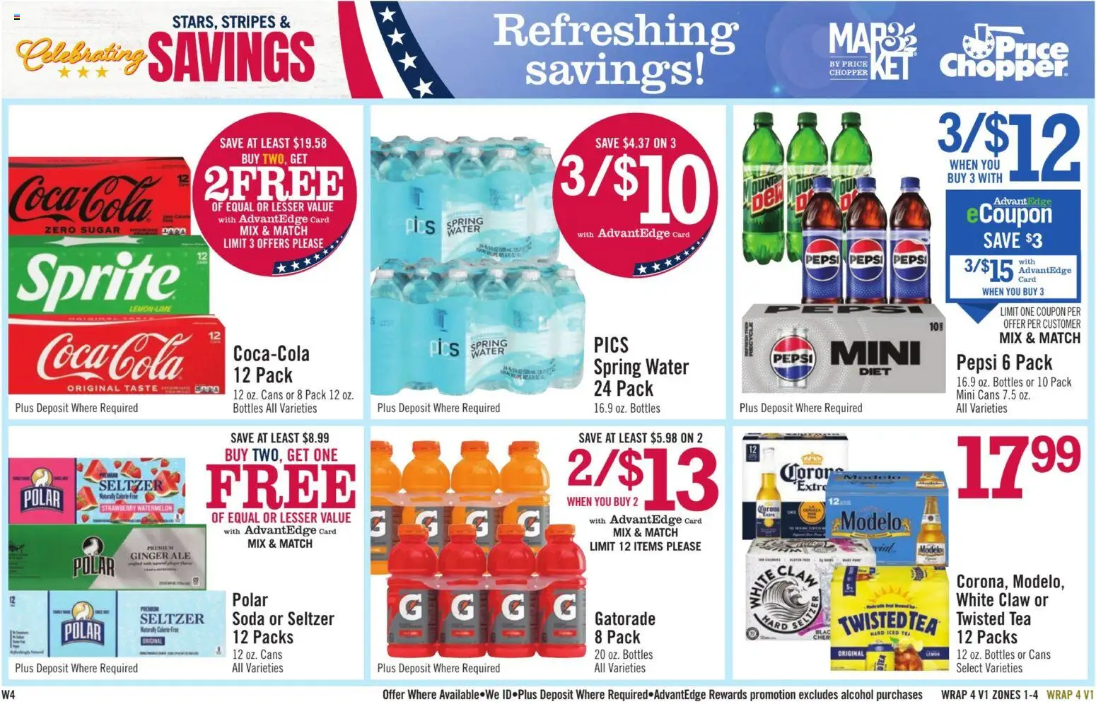 Price Chopper Weekly Ad - valid from 08/09/2026 | Page: 16 | Products: Ginger, Tea, Watermelon, Iced tea