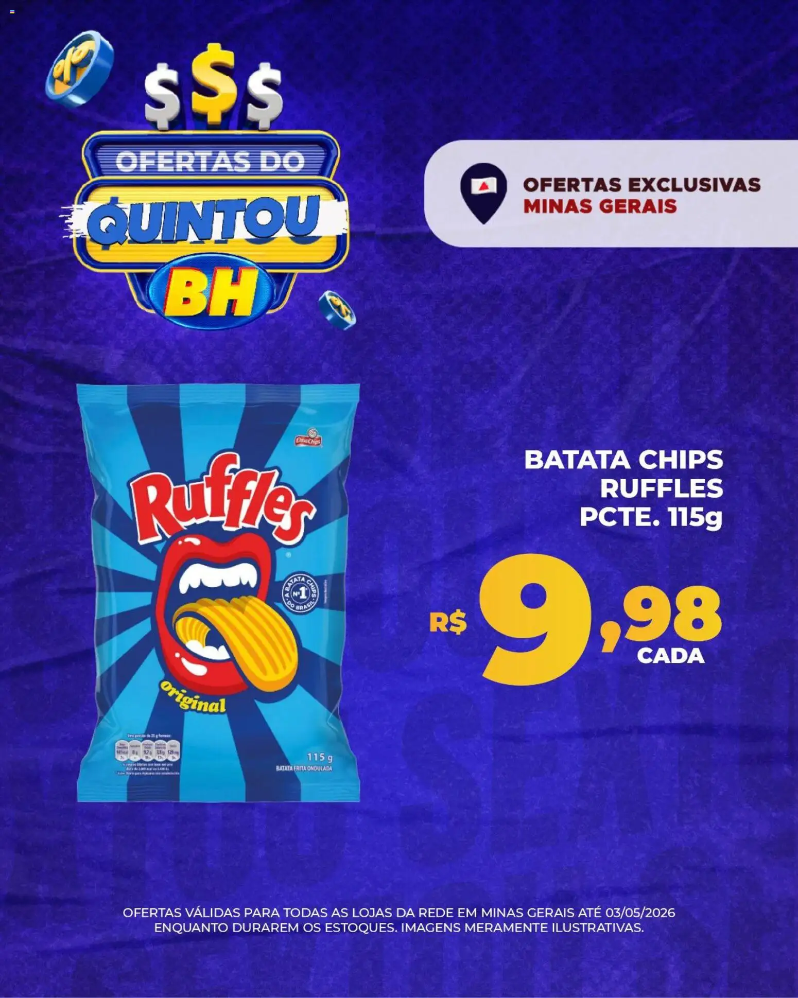 Supermercados BH Folheto - válido de 01.05.2026 | Página: 13 | Produtos: Batata, Batata frita