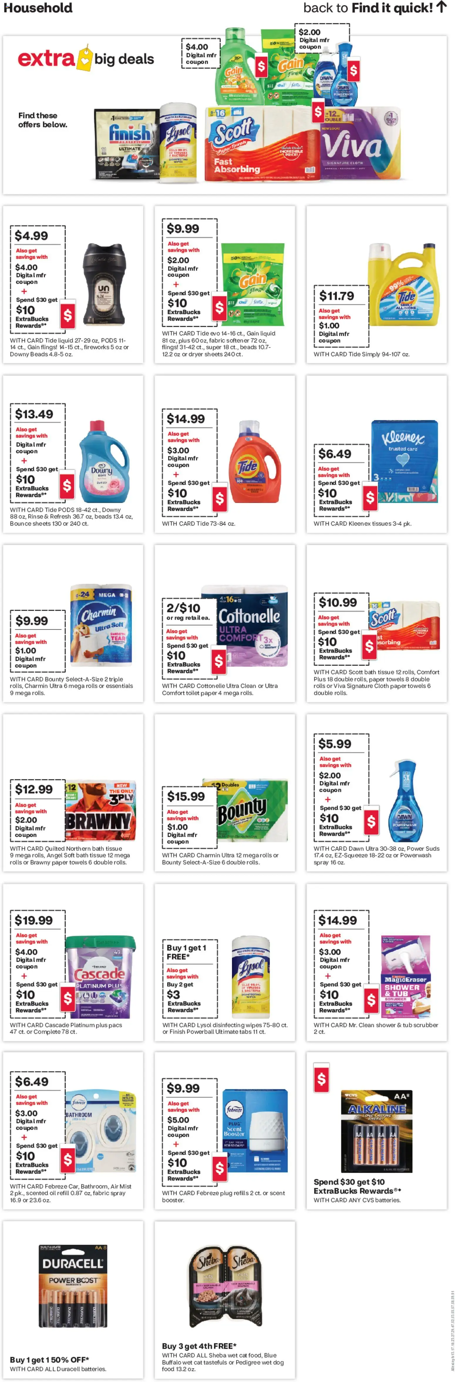 CVS Pharmacy Weekly Ad - valid from 08/09/2026 | Page: 18 | Products: Shower, Oil, Fabric softener, Fireworks