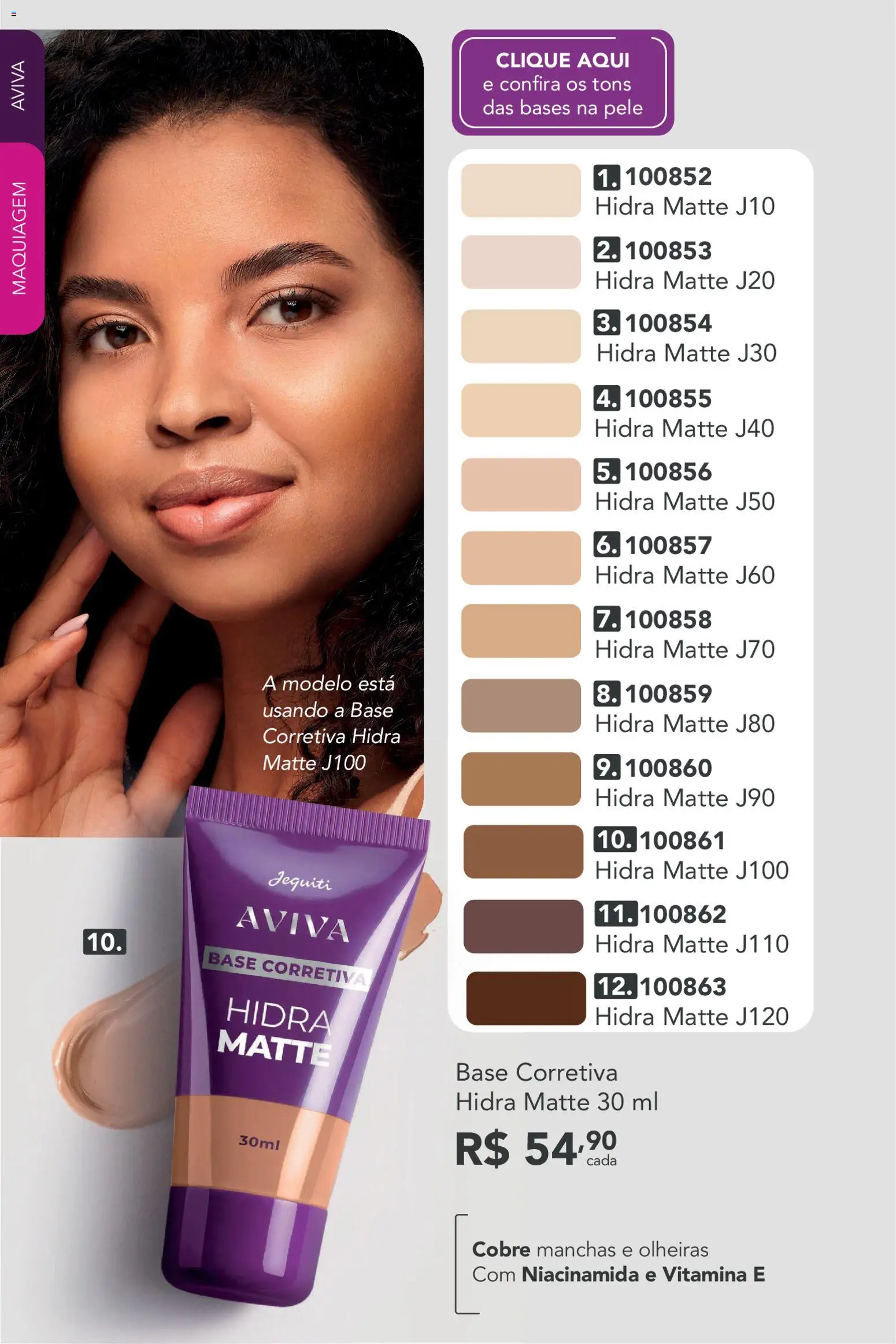 Jequiti Folheto - válido de 17/09/2026 | Página: 41 | Produtos: Maquiagem, Base