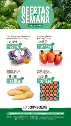 Natural da Terra - Ofertas da semana - Pré-Visualização do folheto da loja Natural da Terra, válido de 25/09/2026