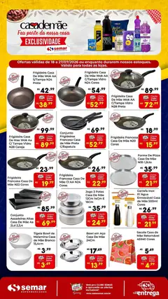 Semar Supermercado ofertas Casa de Mãe - Pré-Visualização do folheto da loja Semar Supermercado, válido de 18/07/2026 | Página: 1