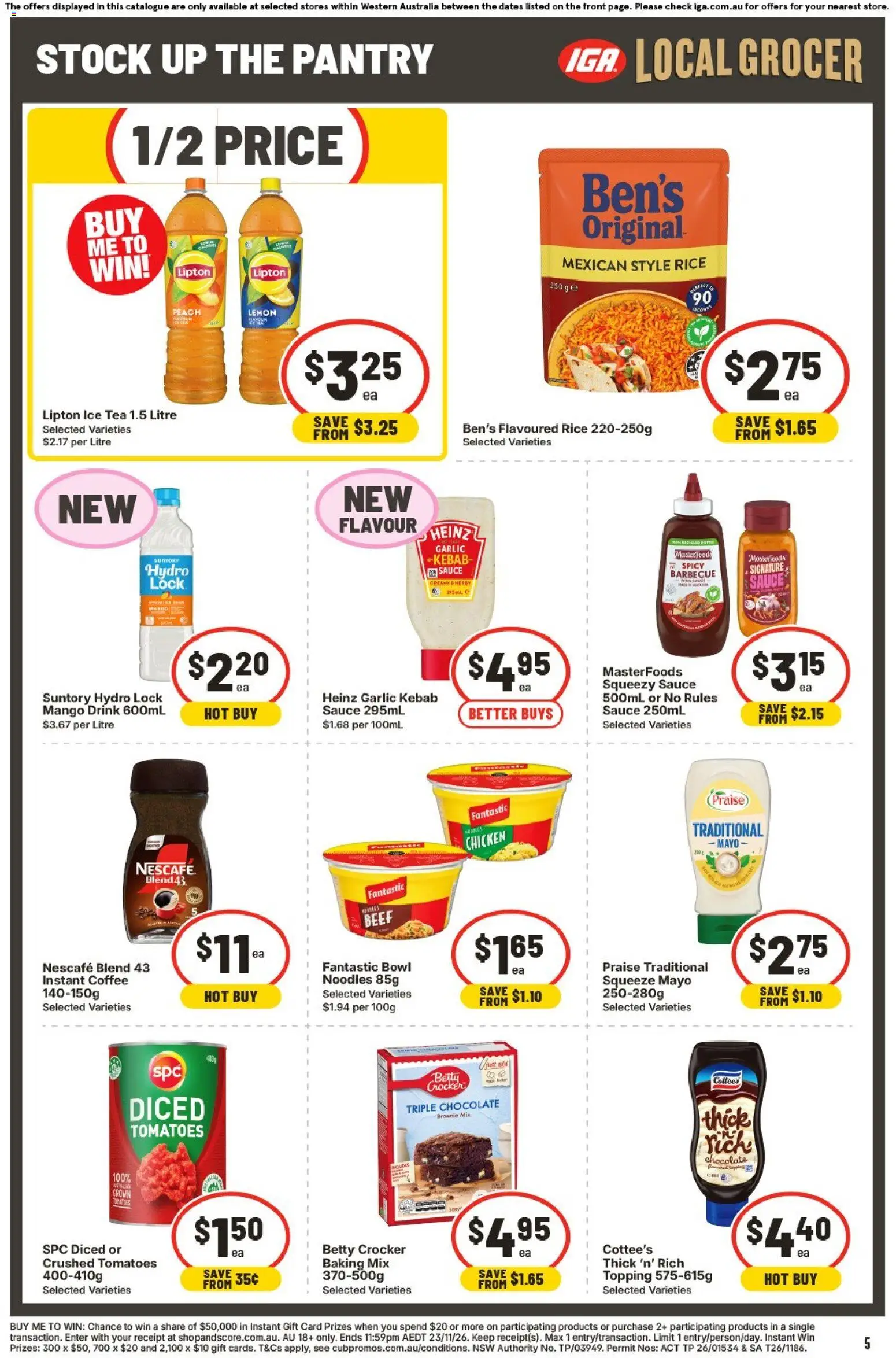 IGA catalogue - valid from 28/10/2026 | Page: 6