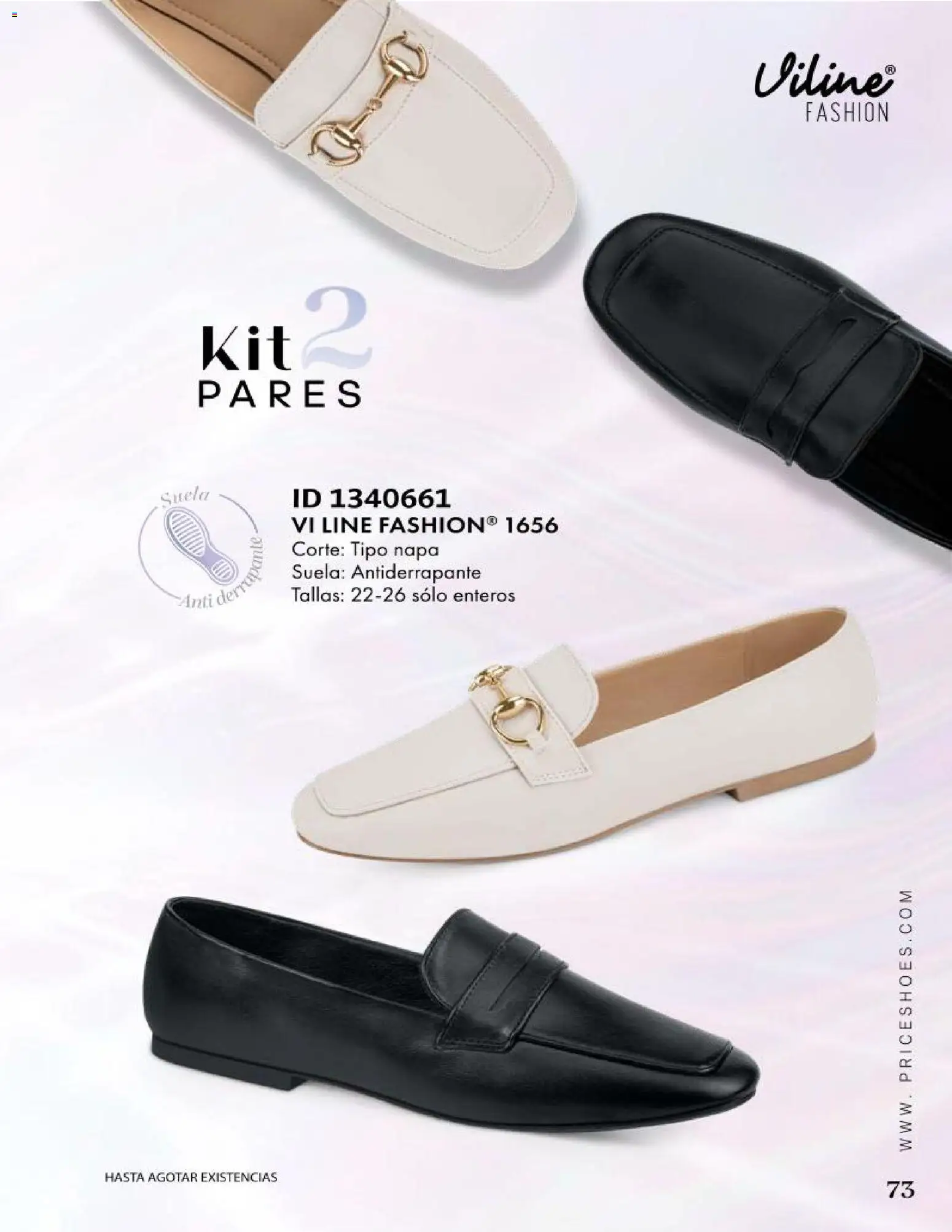Nuevas ofertas de Price Shoes válidas en toda la República Mexicana desde el 09.05.2026. ¡Encuentra las mejores ofertas en Price Shoes catálogo Especial Vestir! | Página: 73