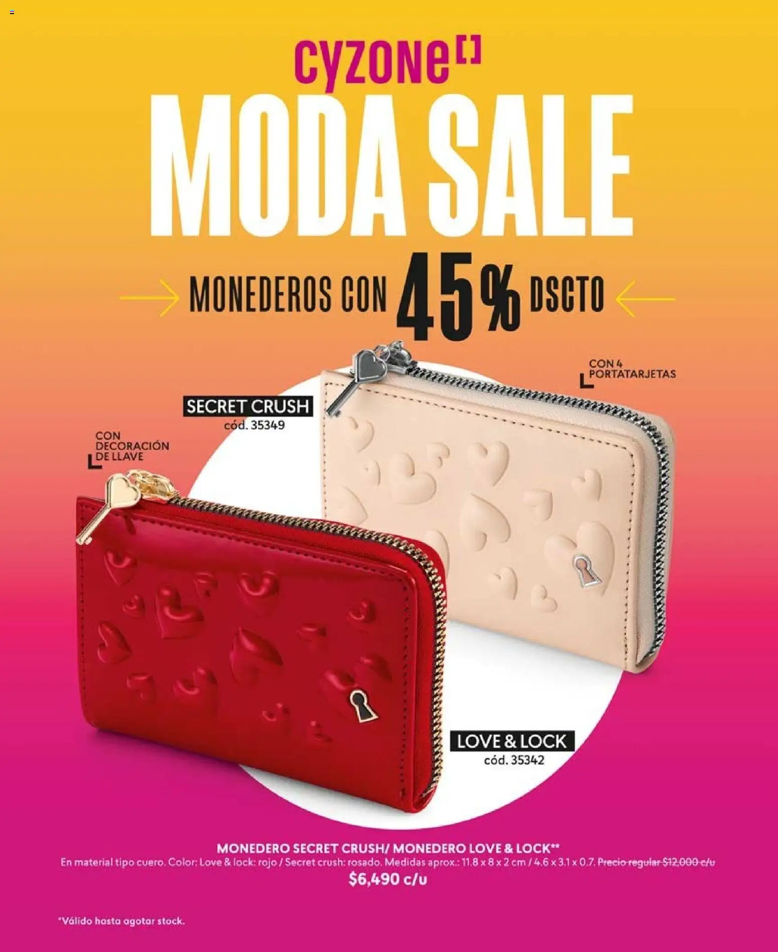 Catálogo CyZone Campaña 13 │ válido desde el 25.07.2026 | Página: 75 | Productos: Monedero, Decoración, Llave