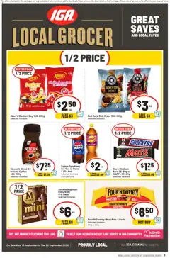 Preview of IGA catalogue Enmore - valid from 16/09/2026
