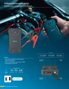 Vista previa de Steren catálogo, nuevo folleto de la tienda, válido en México a partir del 01.01.2026 | Página: 186 | Productos: Linterna, Cargador, Pico, Batería