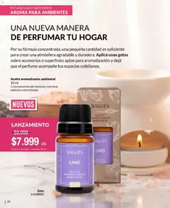 Vista previa Bagués - Catálogo válido desde el 27/07/2026 | Página: 34 | Productos: Sobre, Perfume, Aceite, Esencias