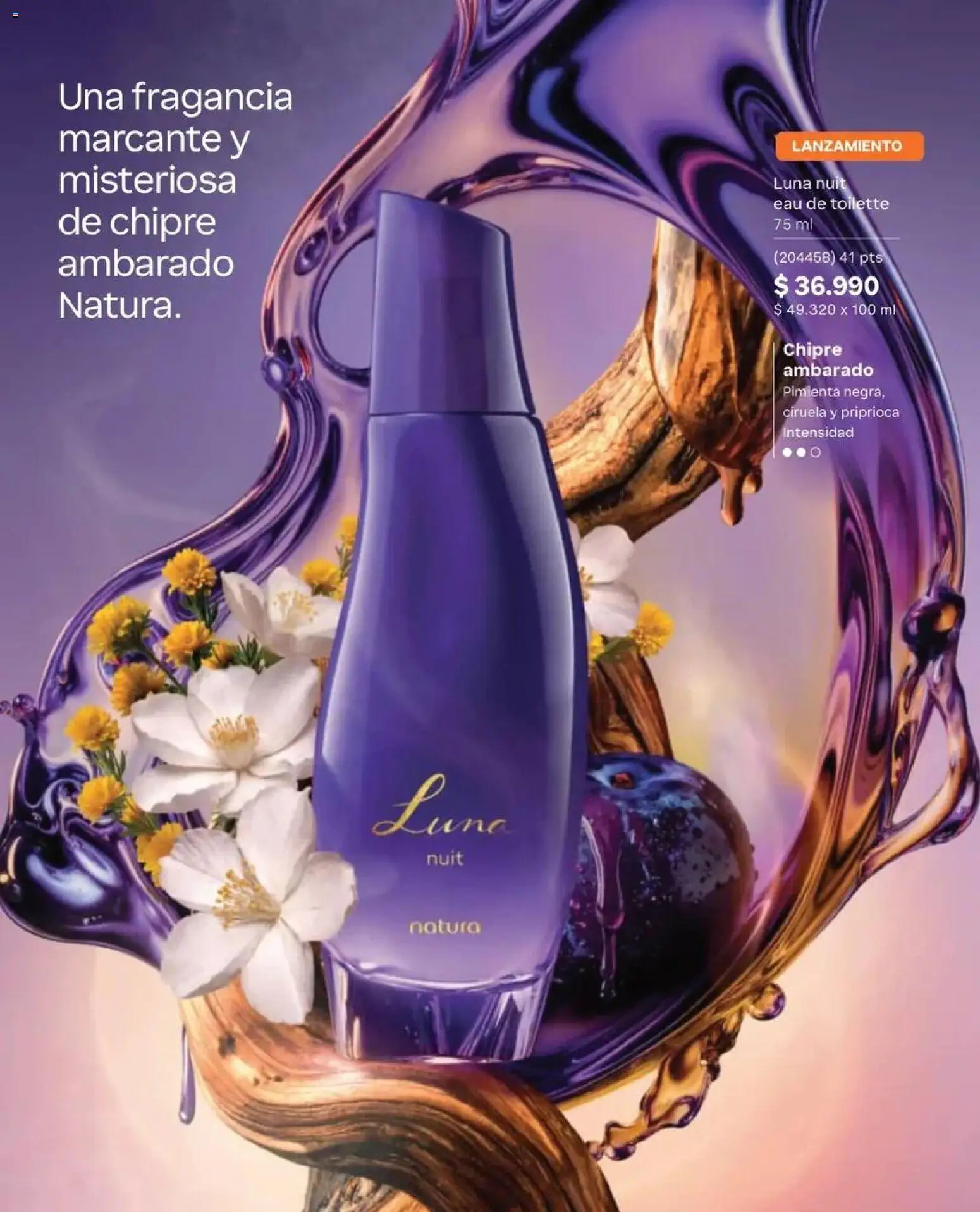 Natura catálogo │ válido desde el 31.08.2026 | Página: 37 | Productos: Pimienta, Fragancia, Eau de toilette
