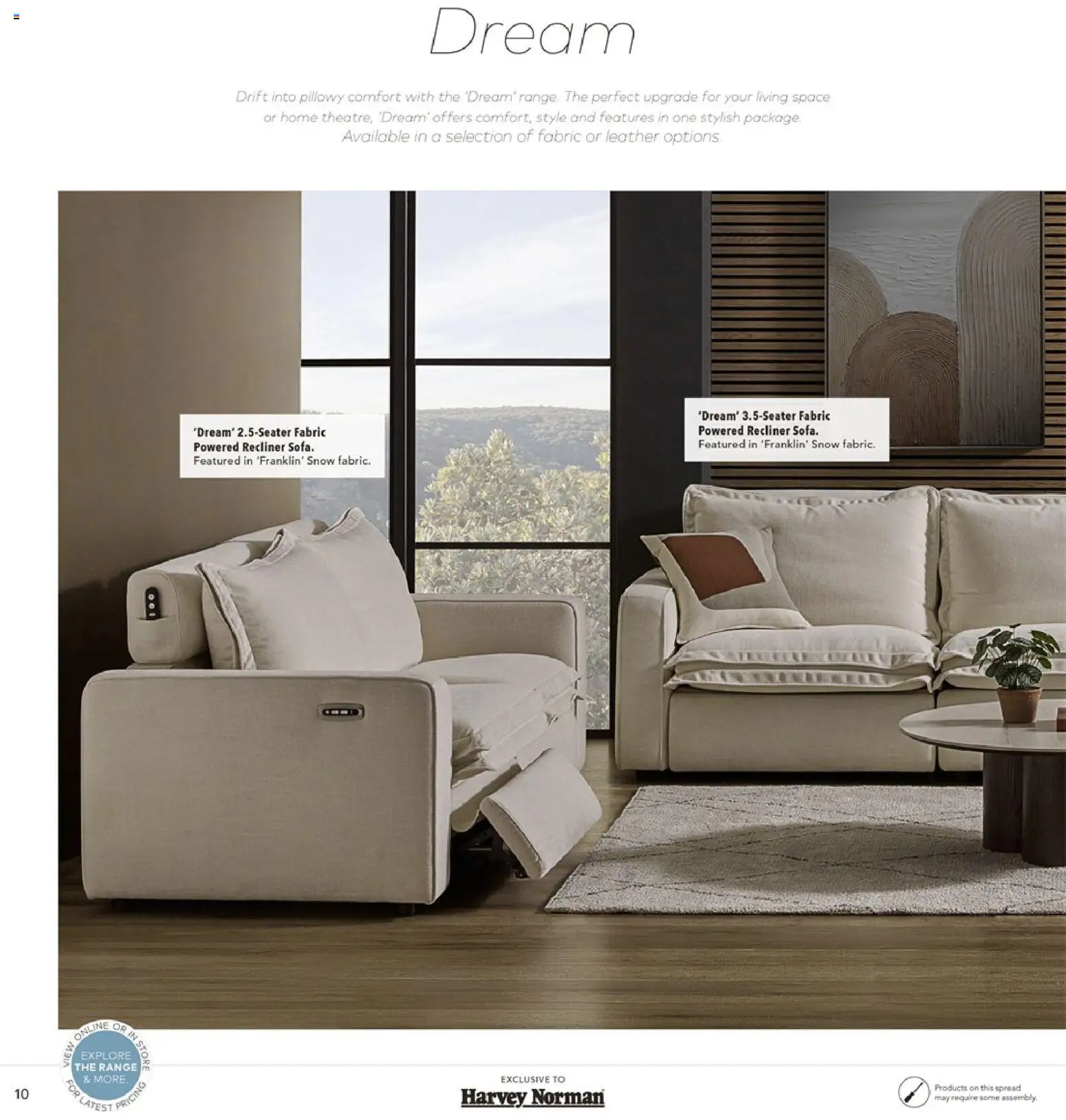 Harvey Norman catalogue - valid from 12.02.2026 | Page: 10 | Products: Recliner
