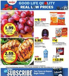 Preview of Meijer weekly ads valid from 09/16/2026