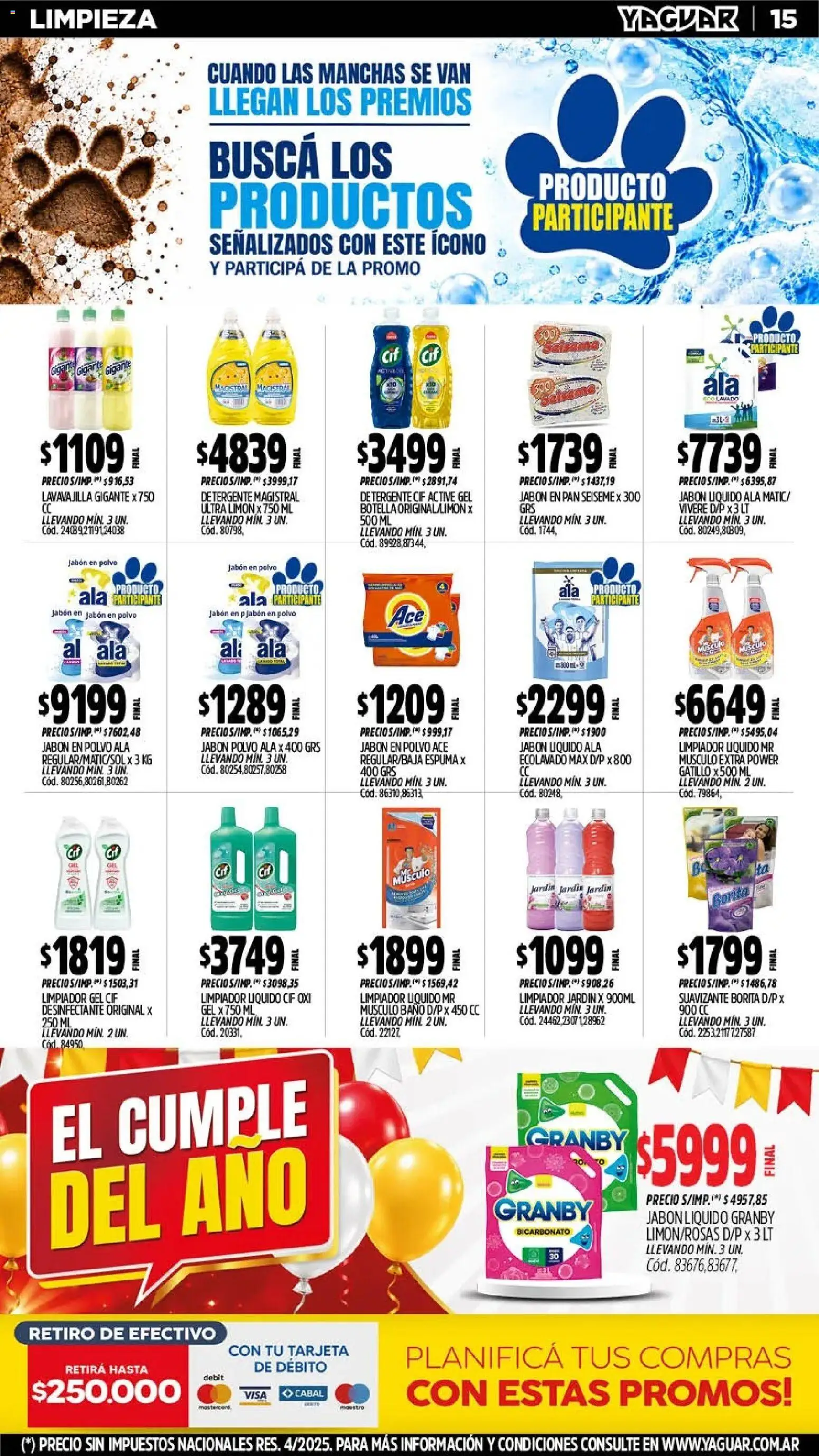 Yaguar - Oferta Semanal Salta │ válido desde el 26/10/2026 | Página: 17