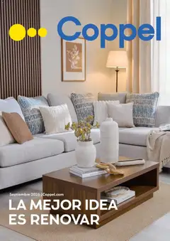 Vista previa de Coppel catálogo, nuevo folleto de la tienda, válido en México a partir del 01/09/2026