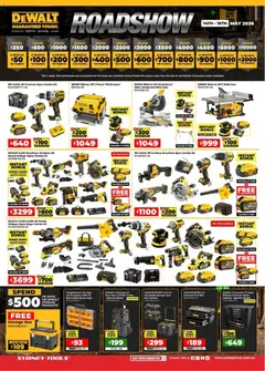 Preview of Sydney Tools catalogue - valid from 14.05.2026