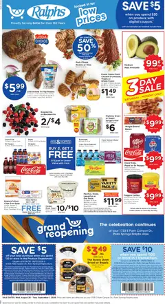 Preview of Ralphs weekly ads valid from 08/26/2026