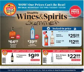 Preview of ShopRite weekly ads valid from 07/08/2026