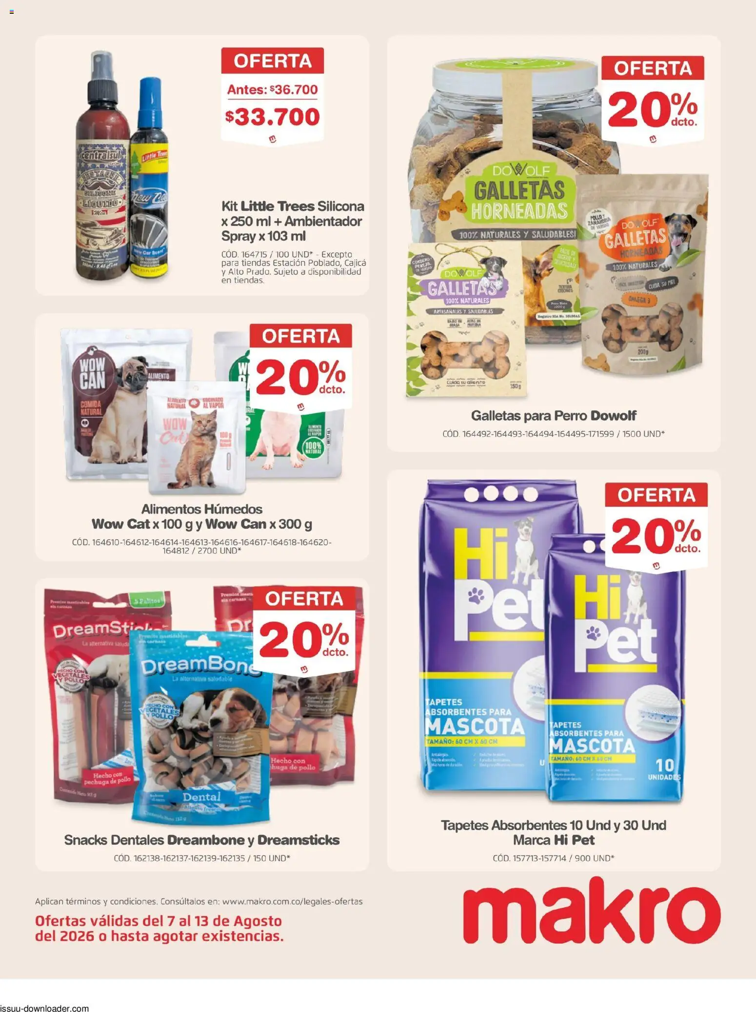 Makro revista - valida desde el 07/08/2026 | Página: 27 | Productos: Pollo, Zanahoria, Galletas, Omega 3