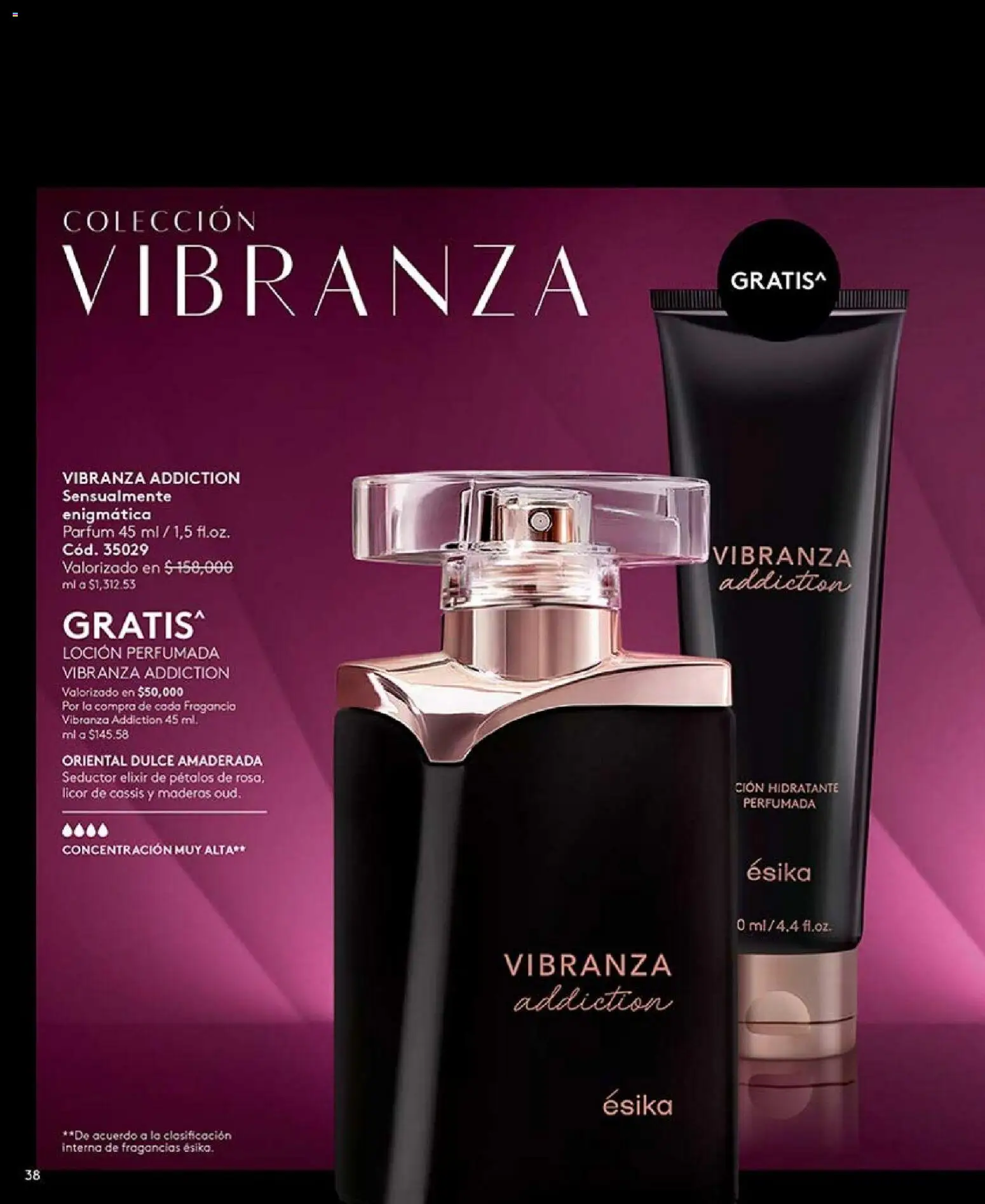 Ésika revista - valida desde el 04.05.2026 | Página: 40 | Productos: Loción, Fragancia