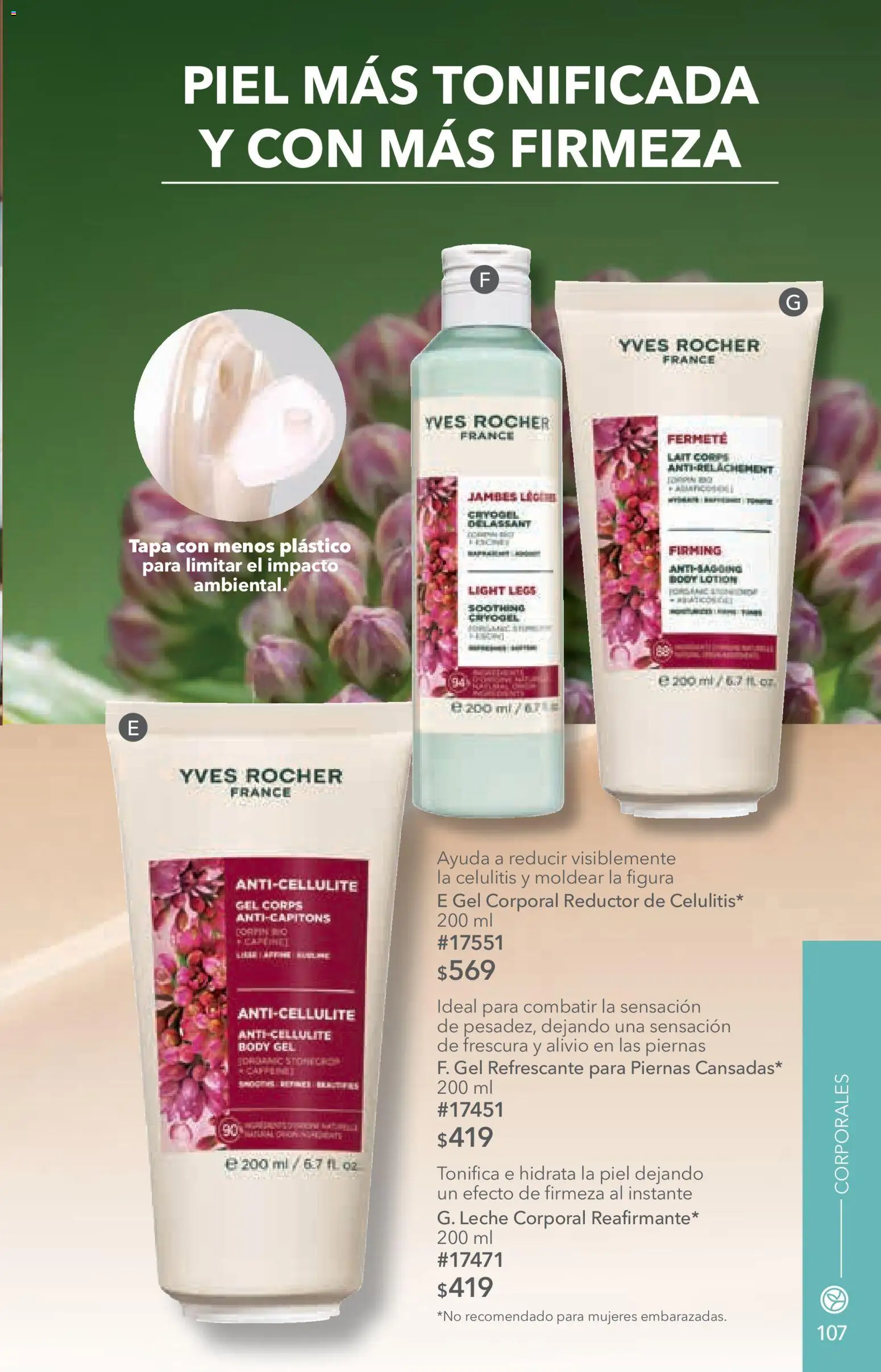 Nuevas ofertas de Yves Rocher válidas en toda la República Mexicana desde el 14/07/2026. ¡Encuentra las mejores ofertas en Yves Rocher campaña 10 2026! | Página: 109 | Productos: Gel corporal, Leche, Body