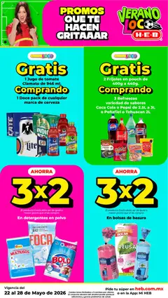 Vista previa de H-E-B folleto, nuevo folleto de la tienda, válido en México a partir del 21.05.2026 | Página: 3