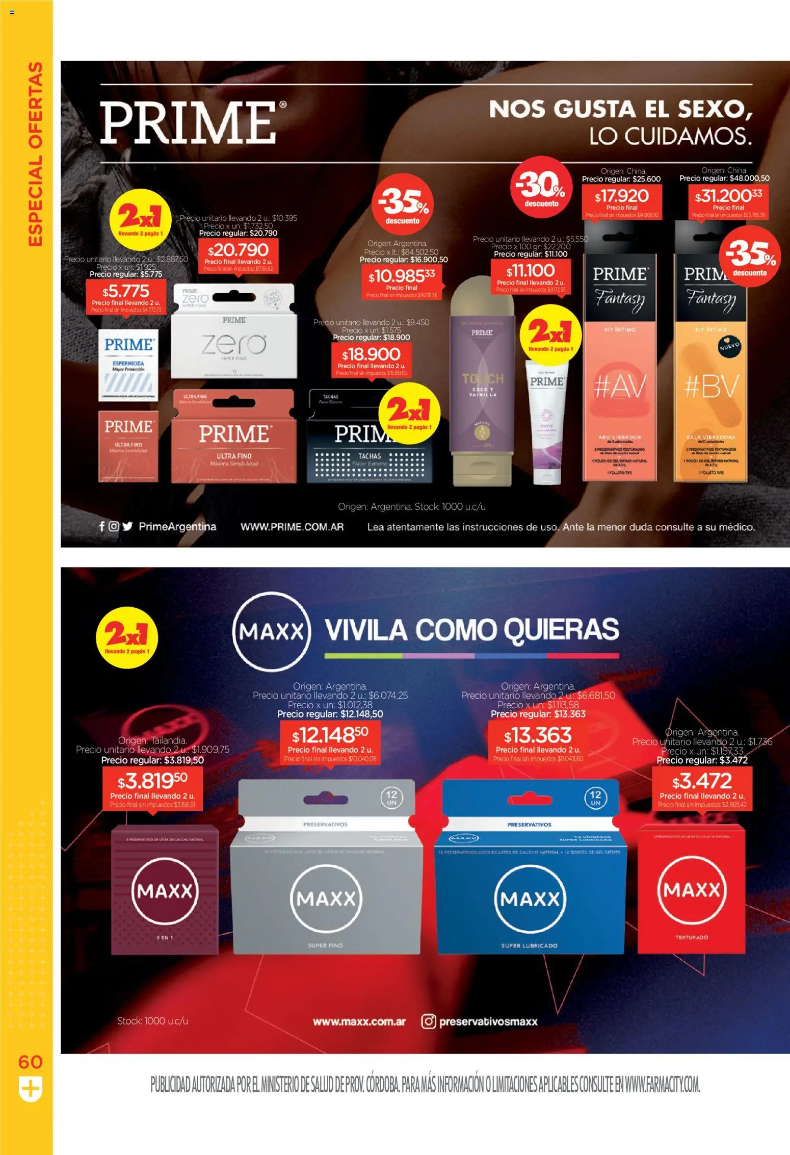 Farmacity catálogo │ válido desde el 02.06.2026 | Página: 60 | Productos: Preservativos