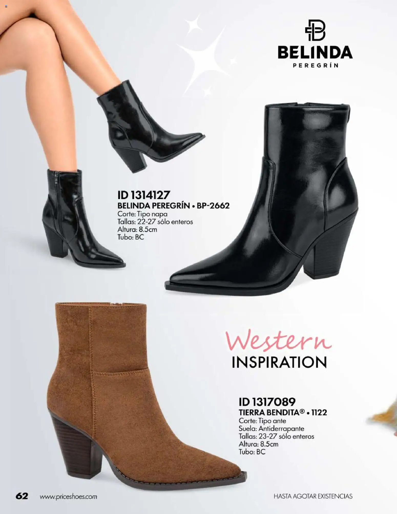 Nuevas ofertas de Price Shoes válidas en toda la República Mexicana desde el 18/07/2026. ¡Encuentra las mejores ofertas en Price Shoes catálogo Botas! | Página: 62