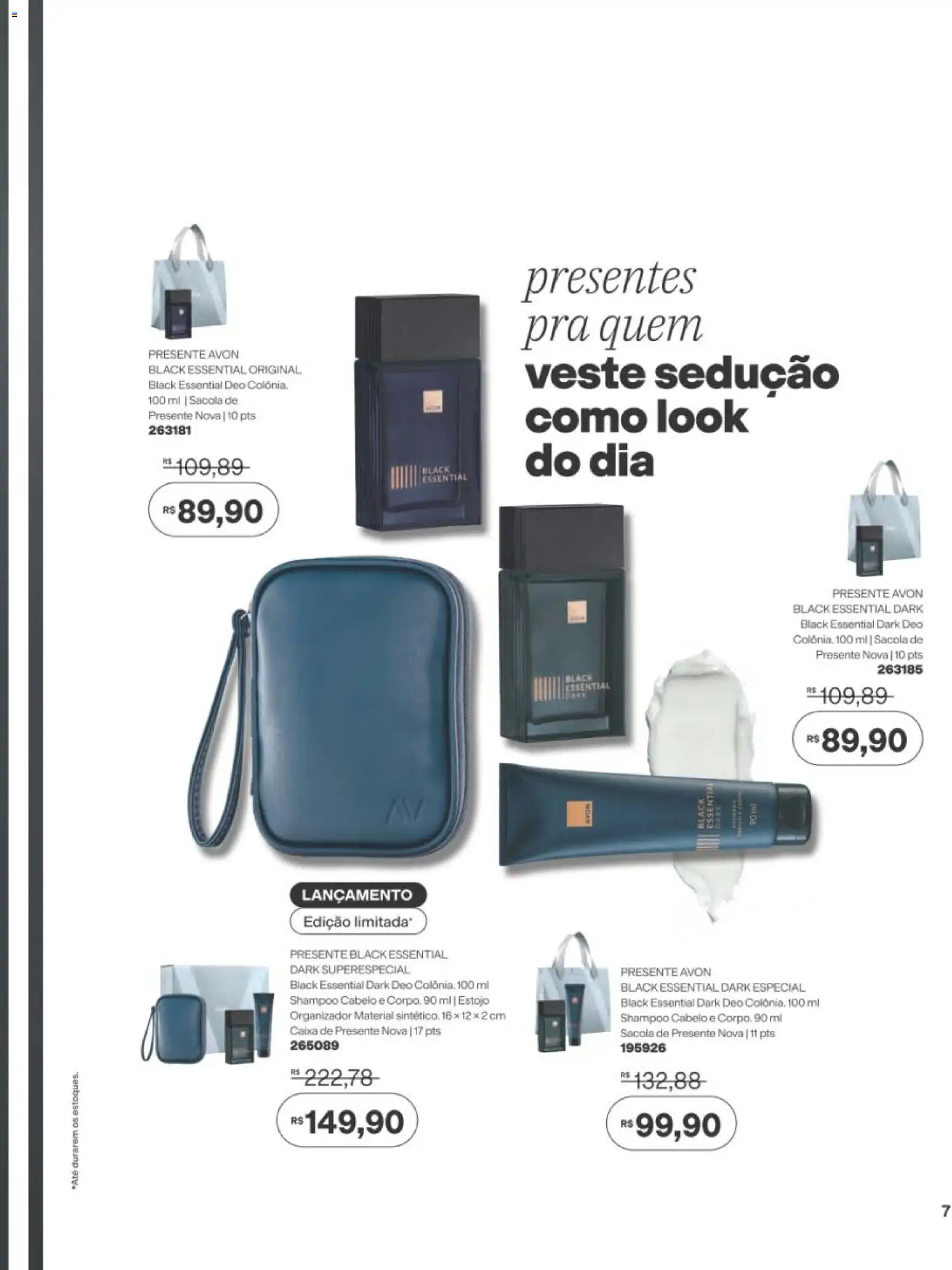 Avon Folheto - válido de 29/06/2026 | Página: 7 | Produtos: Shampoo, Organizador, Caixa