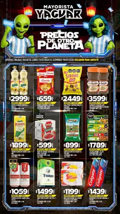 Vista previa Yaguar - Oferta Semanal Santa Fé válido desde el 13/07/2026