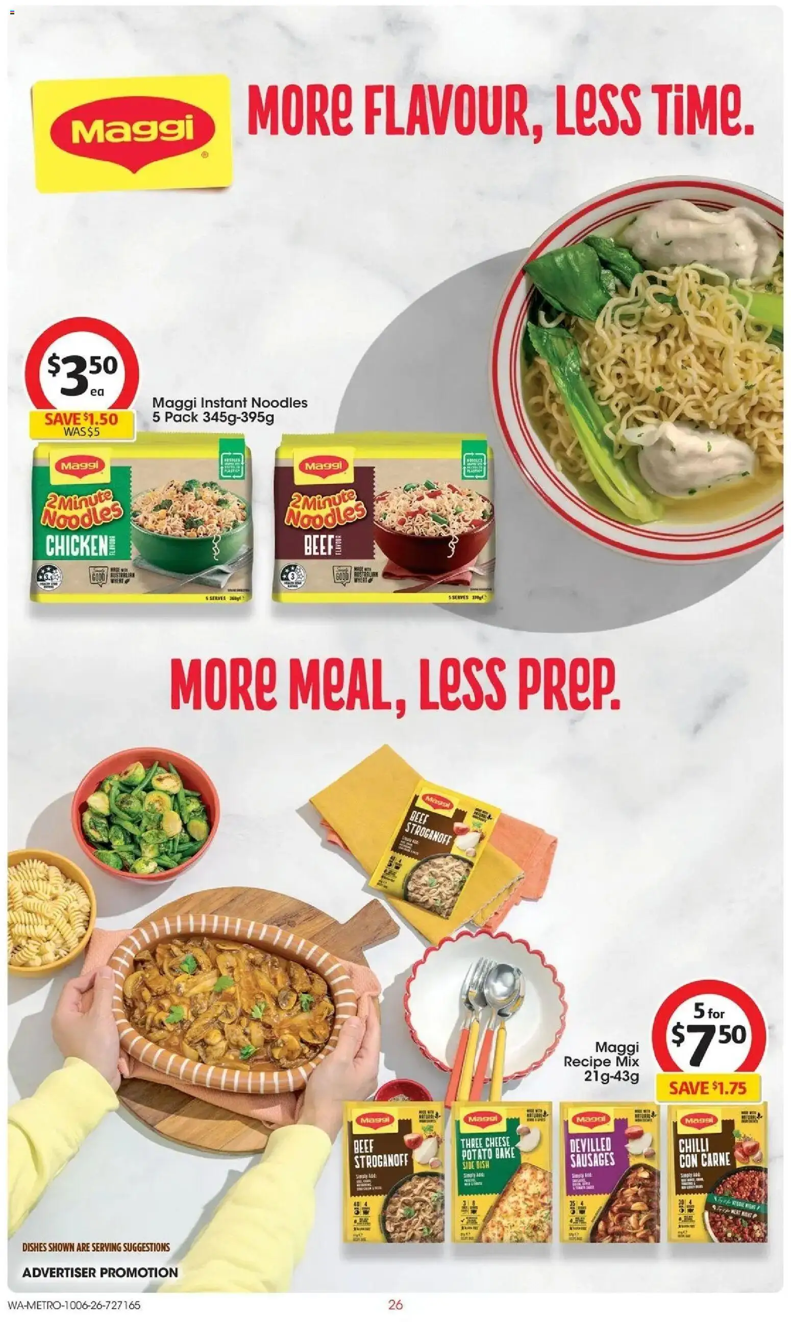 Coles catalogue - valid from 09.06.2026 | Page: 26 | Products: Cheese, Noodles, Beef, Chilli