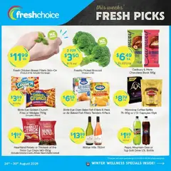 FreshChoice catalogue preview  - valid from 24 Aug 2026