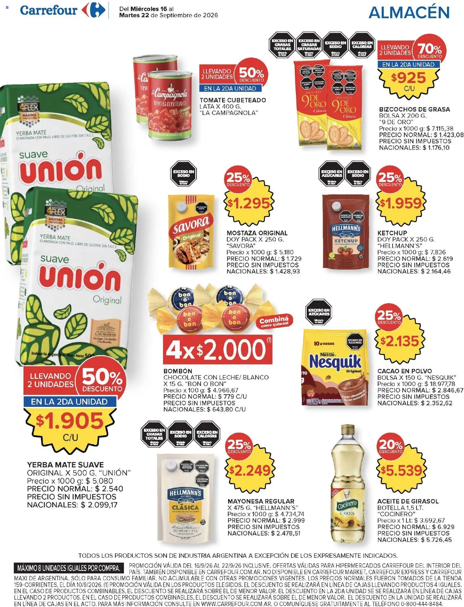 Carrefour Ofertas │ válido desde el 16/09/2026 | Página: 5