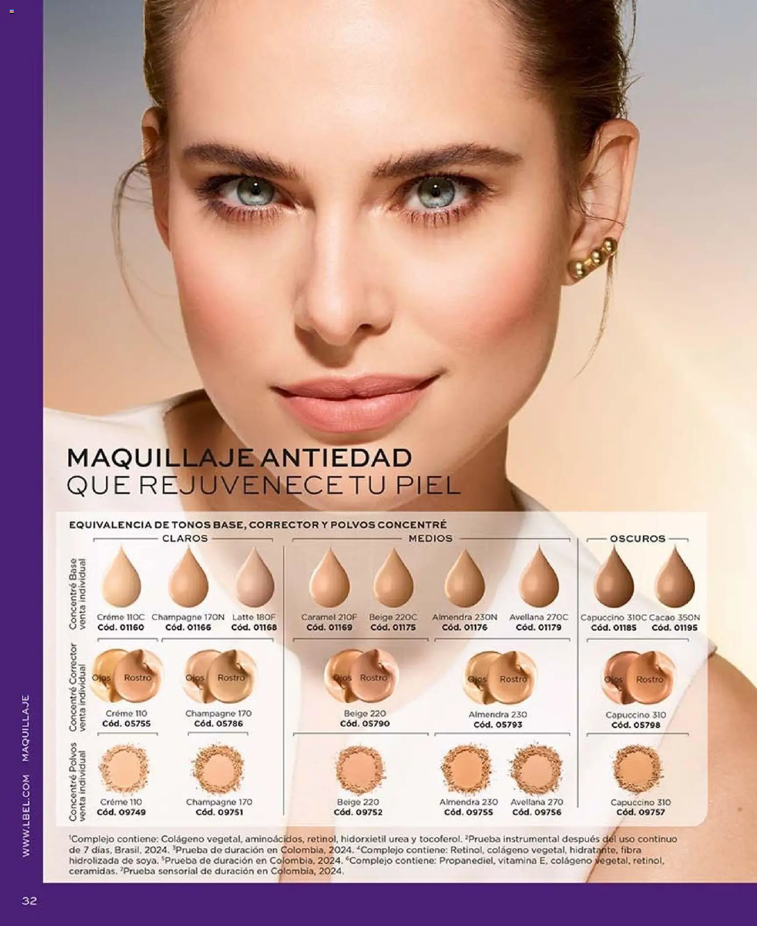 L'Bel revista - valida desde el 30/10/2026 | Página: 32 | Productos: Almendra, Individual, Corrector, Cacao